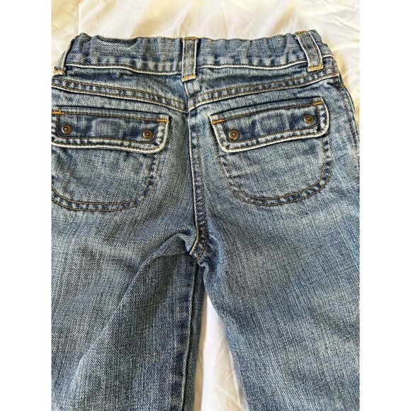 Gymboree Kids Jeans 4T Girls Dog Embroidered Cuff Vintage 2007 Size 4 Pants - Picture 6 of 6